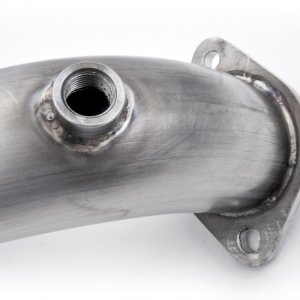 Ford Focus Performance Exhaust - Stainless Works - 3in High-Flow Cats Downpipe - `16-`18